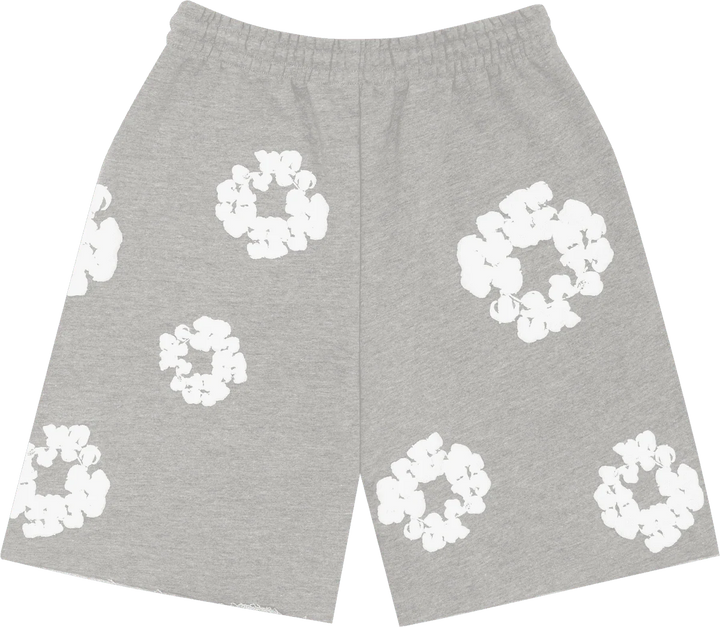Denim Tears The Cotton Wreath Sweat Shorts Grey