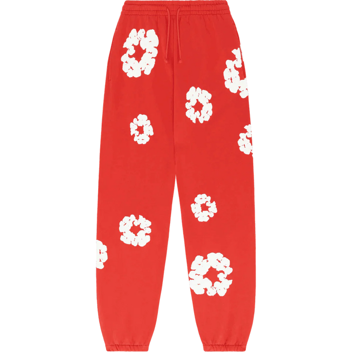 Denim Tears The Cotton Wreath Sweatpants Red