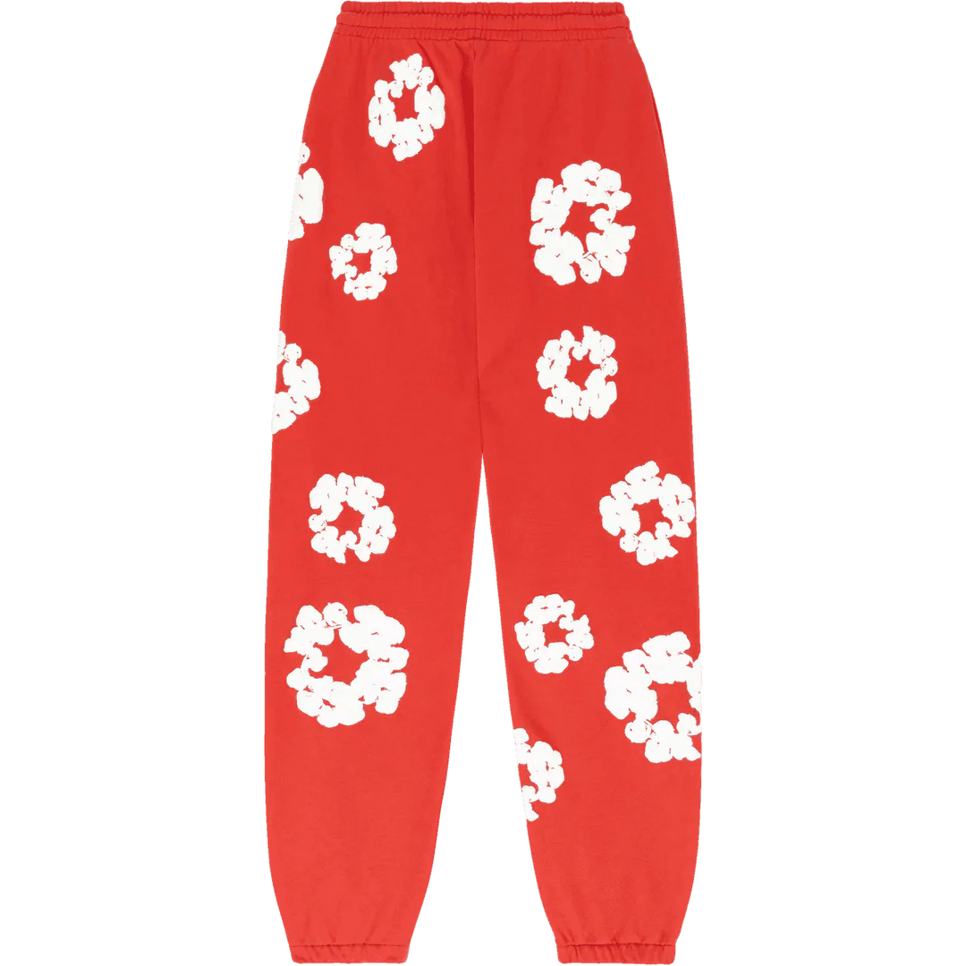 Denim Tears The Cotton Wreath Sweatpants Red