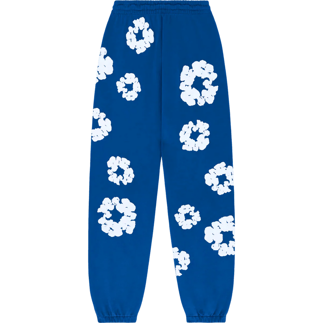 Denim Tears The Cotton Wreath Sweatpants Royal Blue