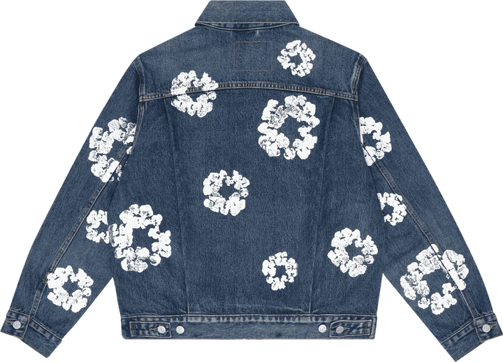 Denim Tears x Levi's Wreath Jean Jacket Dark Wash
