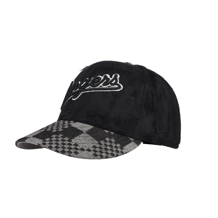 Texas Rangers Black Suede 2023 World Series Patch 59Fifty Fitted Hat