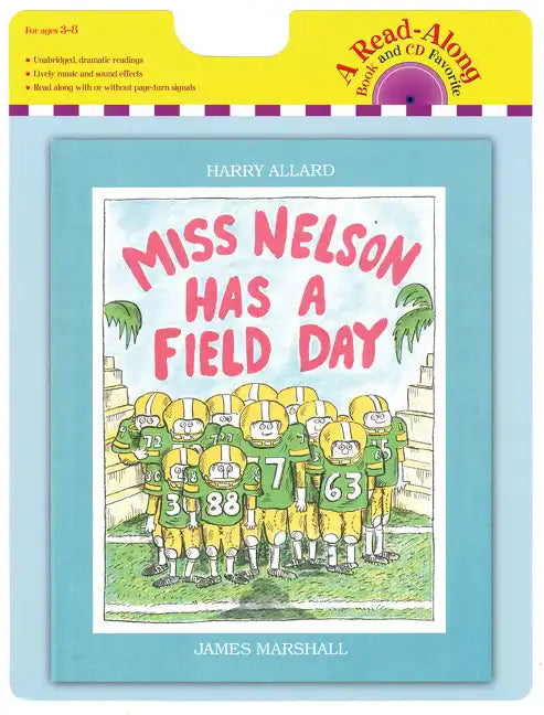 Miss Nelson Has a Field Day Book & CD - Paperback