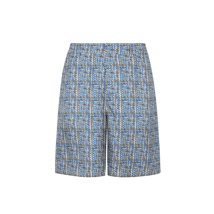 Fendi Printed Silk Shorts Men