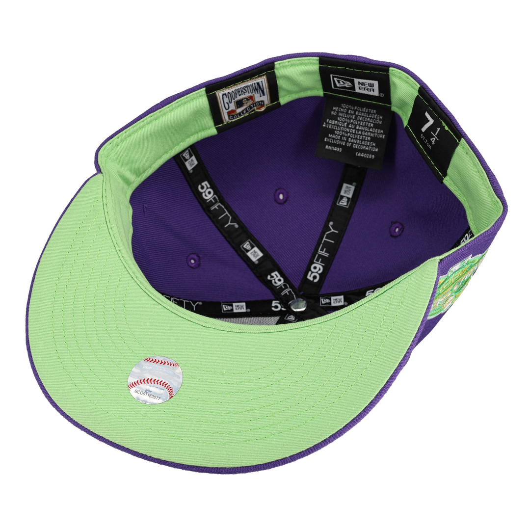 Arizona Diamondbacks Citrus Pop 2001 World Series Patch Fitted Hat