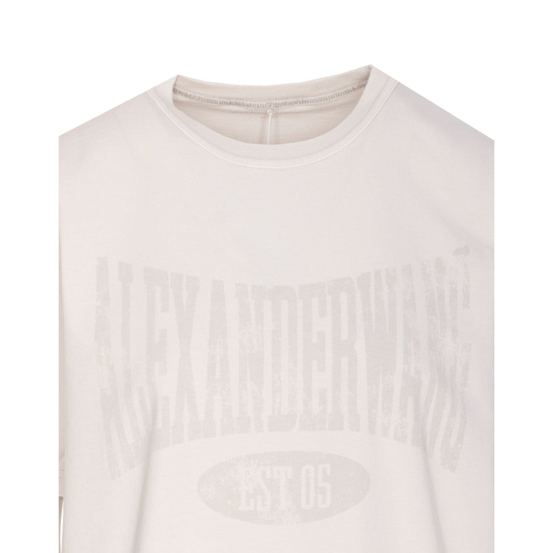 Alexander Wang Women Distressed Logo T-Shirt