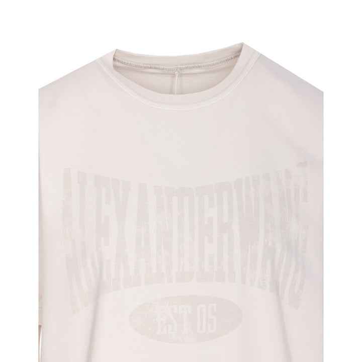 Alexander Wang Women Distressed Logo T-Shirt