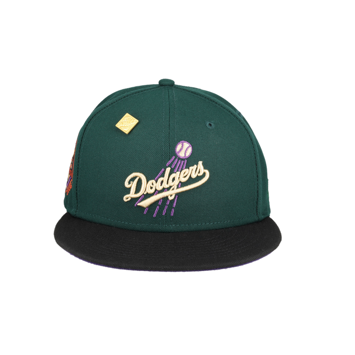 Brooklyn Dodgers Green Bark Collection 50th Anniversary Fitted Hat