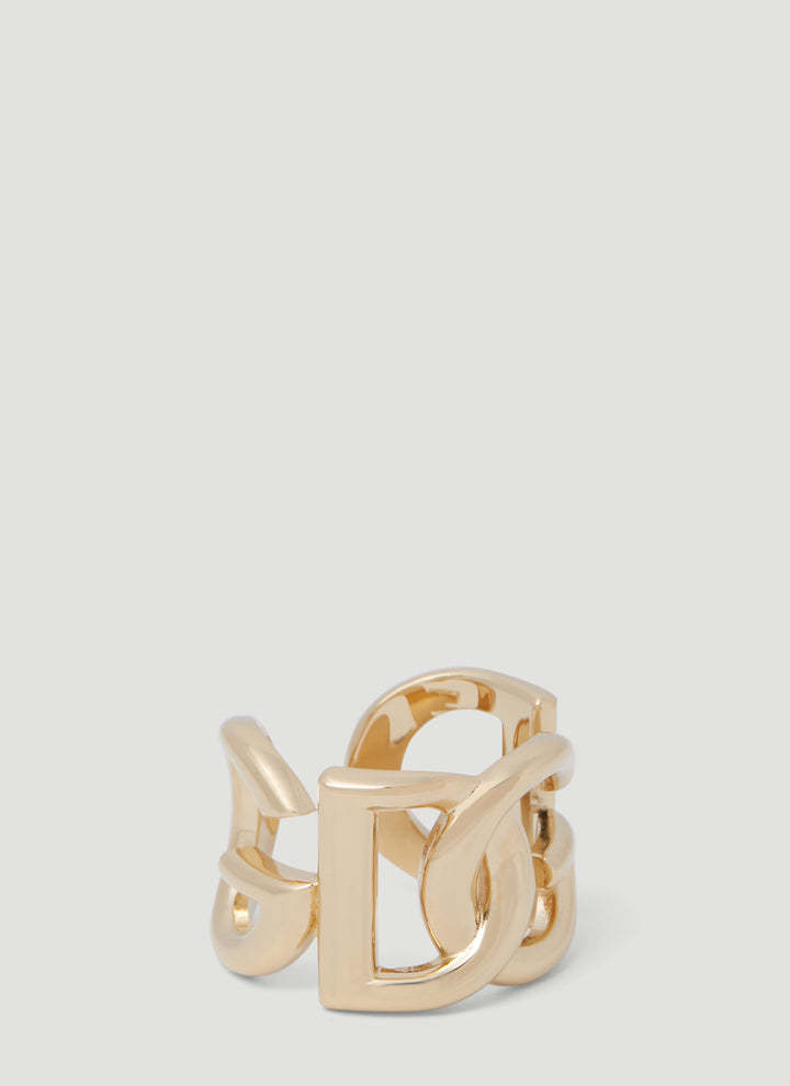 Dolce &amp; Gabbana Men Dg Logo Ring