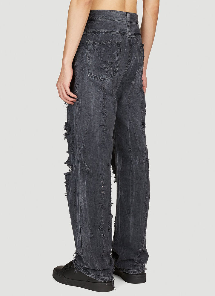 Dolce &amp; Gabbana Men Distressed Denim Jeans