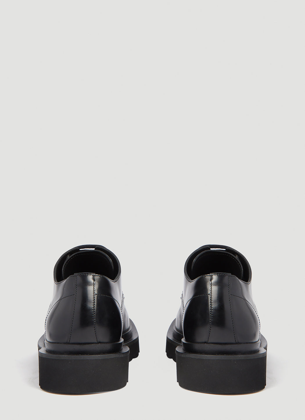 Dolce &amp; Gabbana Men Brushed Leather Derby Shoes