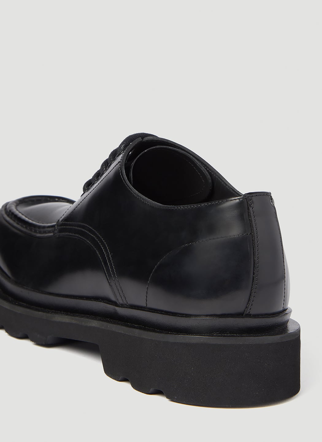 Dolce &amp; Gabbana Men Brushed Leather Derby Shoes
