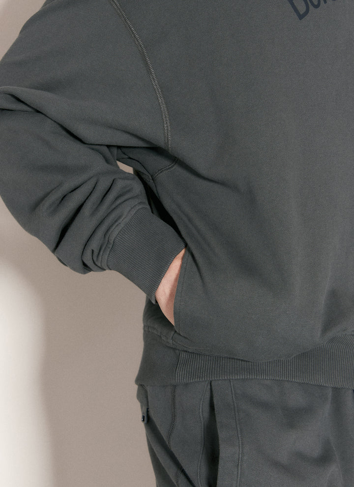 Dolce & Gabbana Men Cropped Hooded Sweatshirt