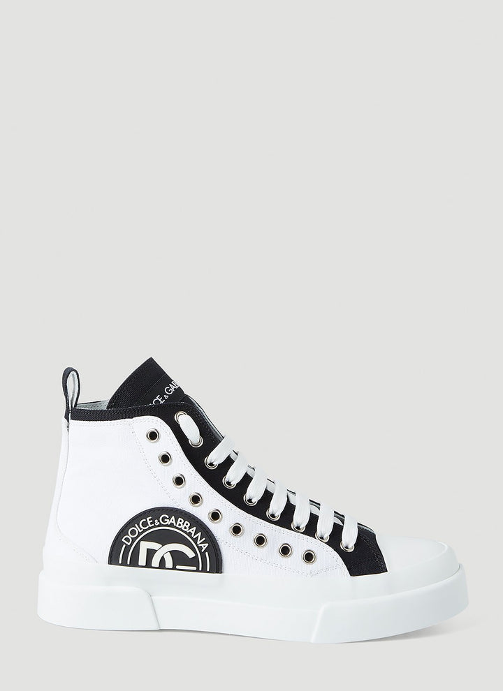 Dolce & Gabbana Women Portofino High Top Sneakers