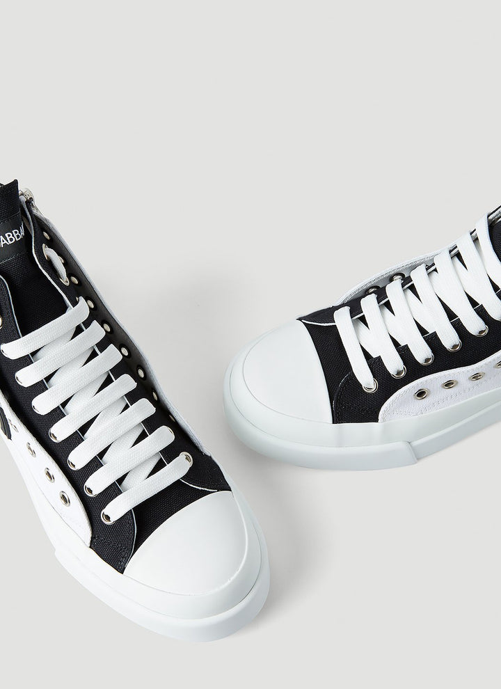 Dolce & Gabbana Women Portofino High Top Sneakers