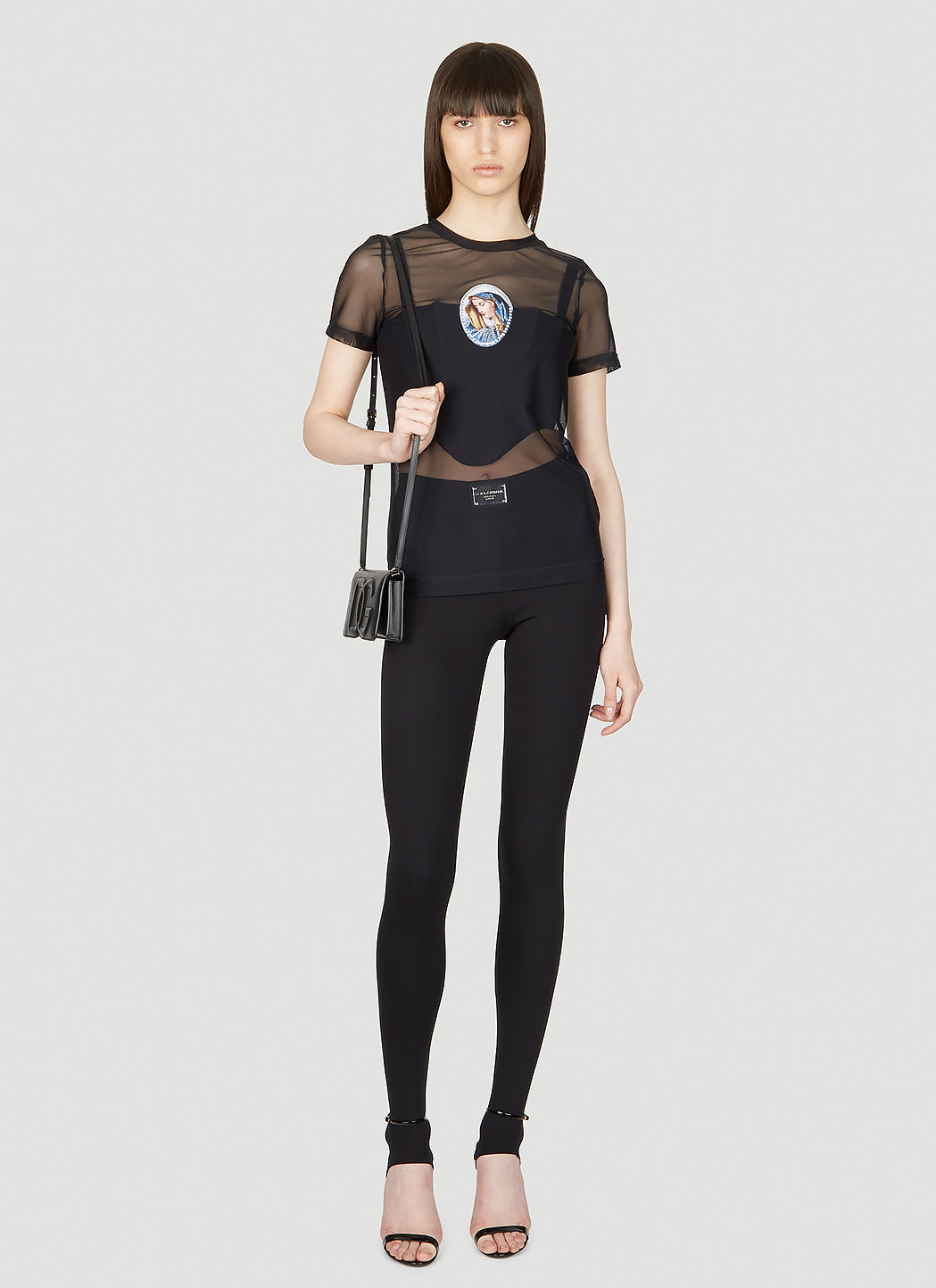 Dolce &amp; Gabbana Women Mesh T-Shirt