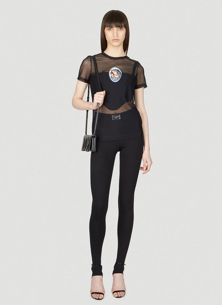 Dolce &amp; Gabbana Women Mesh T-Shirt