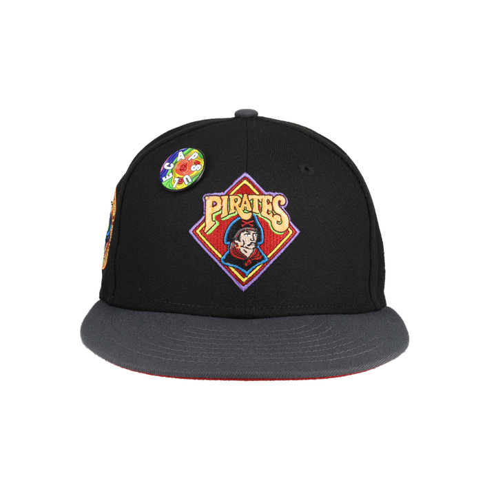 Pittsburgh Pirates Capsule Doppler Radar Collection Three Rivers Stadium Fitted Hat