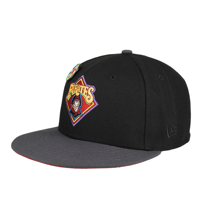 Pittsburgh Pirates Capsule Doppler Radar Collection Three Rivers Stadium Fitted Hat
