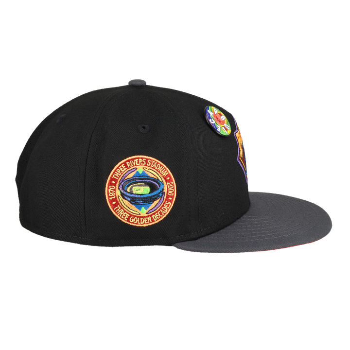 Pittsburgh Pirates Capsule Doppler Radar Collection Three Rivers Stadium Fitted Hat