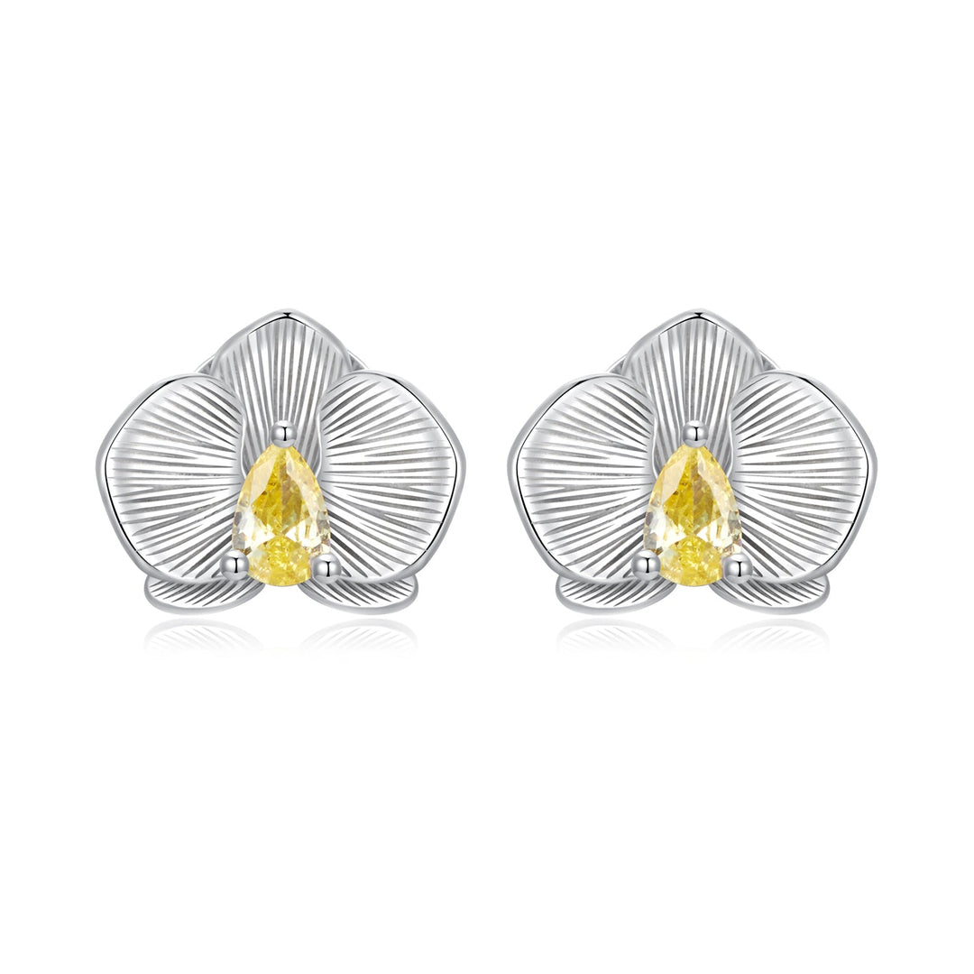 925 Sterling Silver Pavé CZ Earrings for Women - 0.6*0.8cm