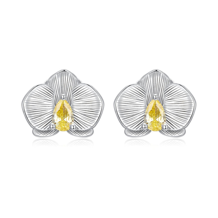 925 Sterling Silver Pavé CZ Earrings for Women - 0.6*0.8cm