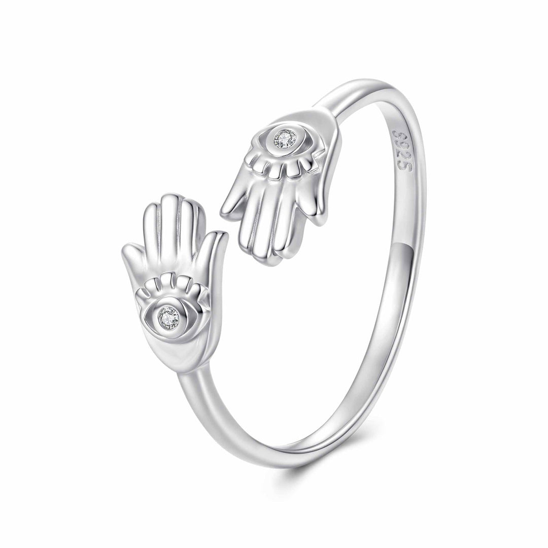 925 Sterling Silver Pavé Setting CZ Ring for Women