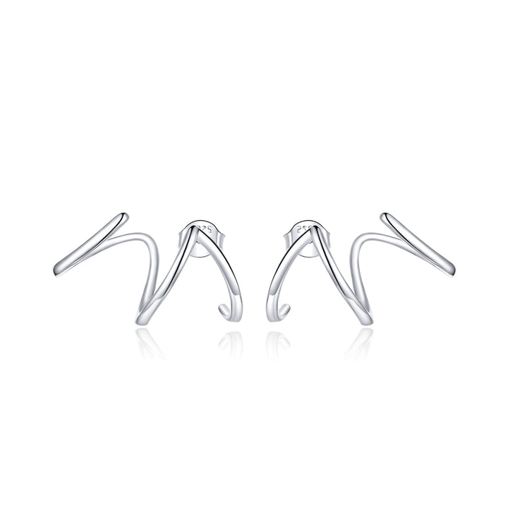 925 Sterling Silver Oxidized Earrings for Women