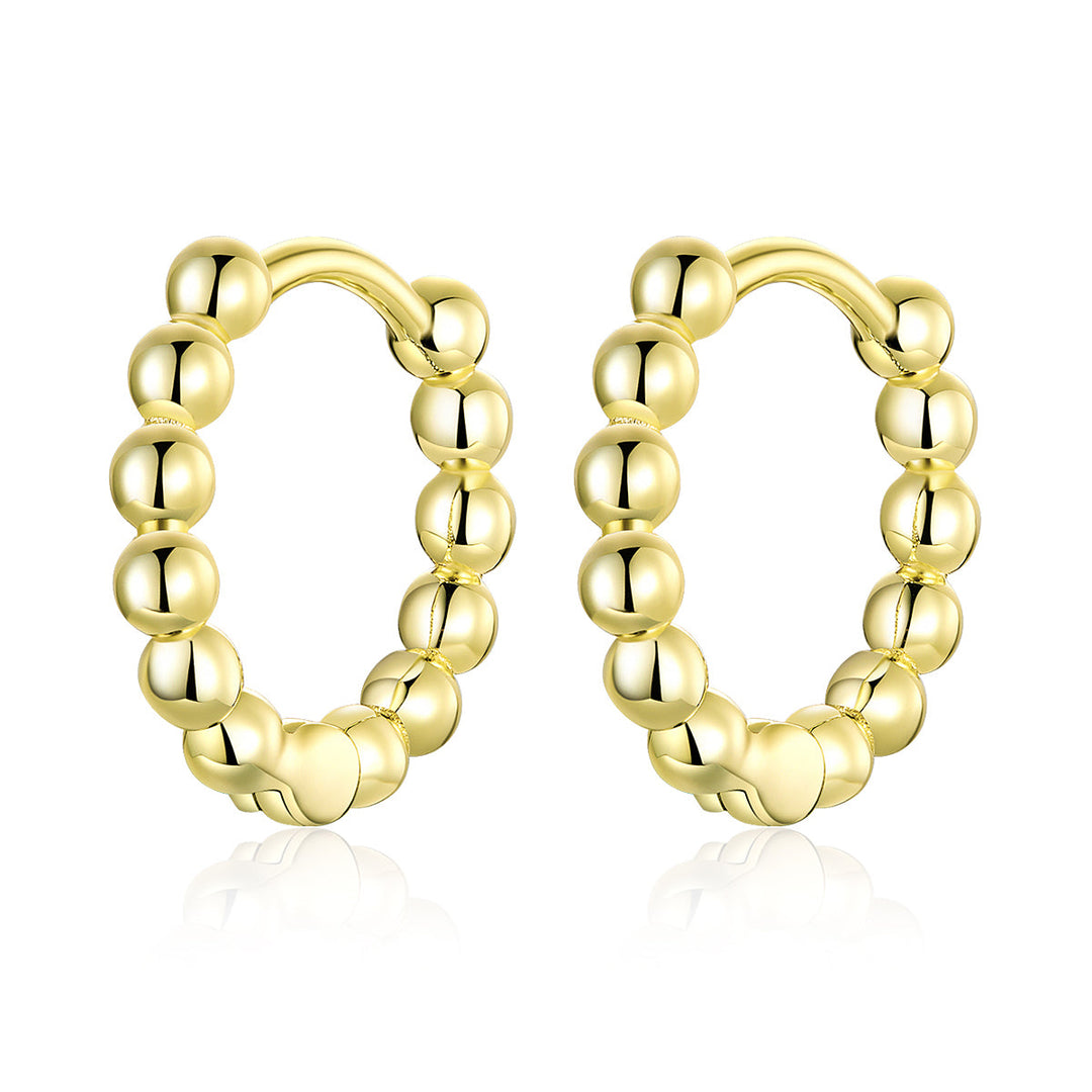 925 Sterling Silver Plated Platinum Earrings for Women
