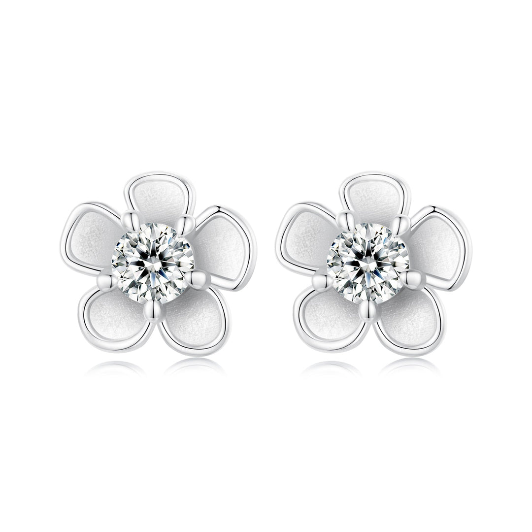 S925 Sterling Silver 3.00 Carat Moissanite Earrings for Women