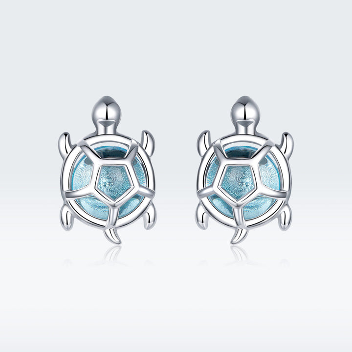 S925 Oxidized Silver Pavé Setting CZ Earrings for Women