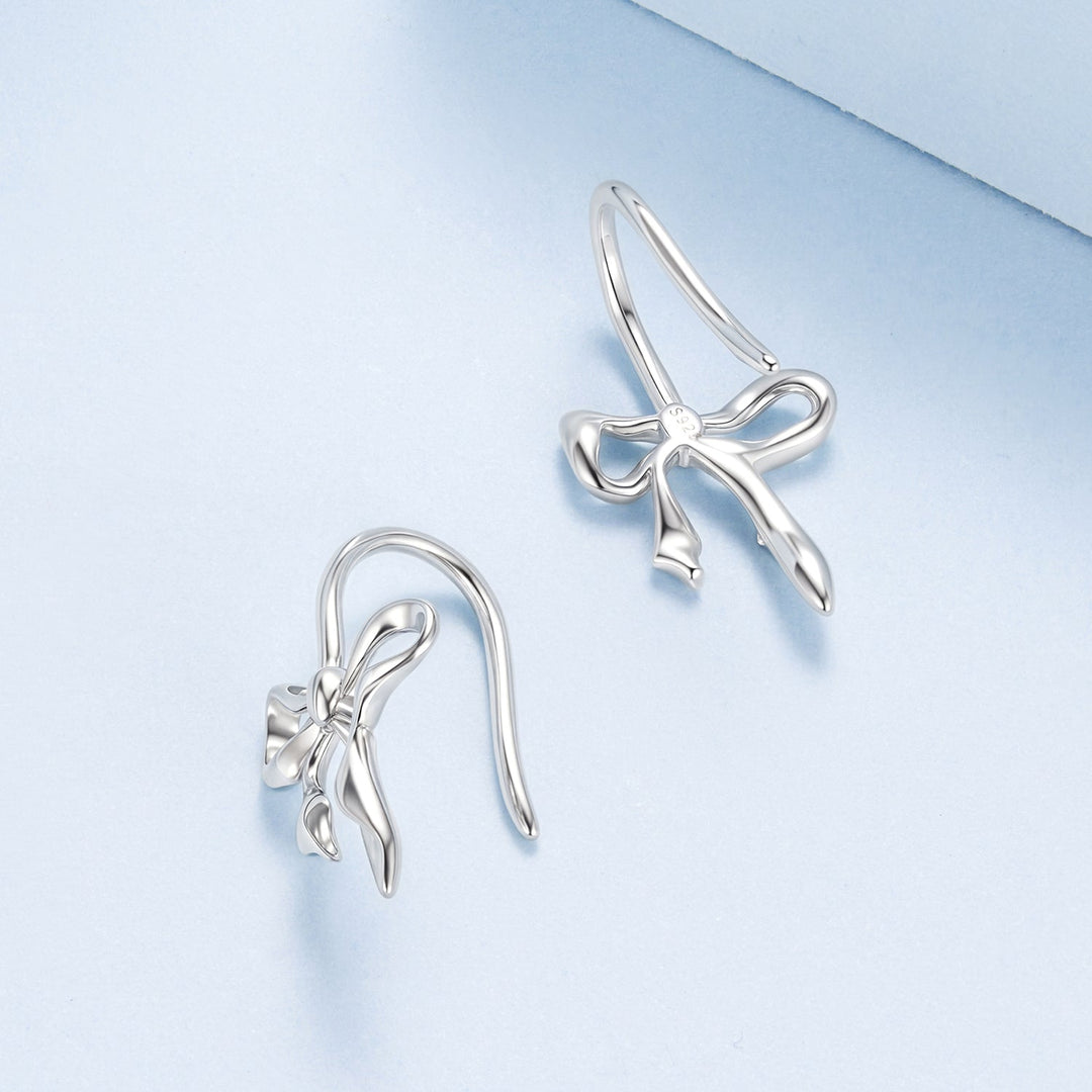 925 Sterling Silver Earrings 1.8cm x 1.0cm for Women