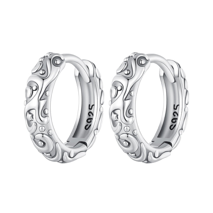 925 Sterling Silver Oxidized Earrings for Women