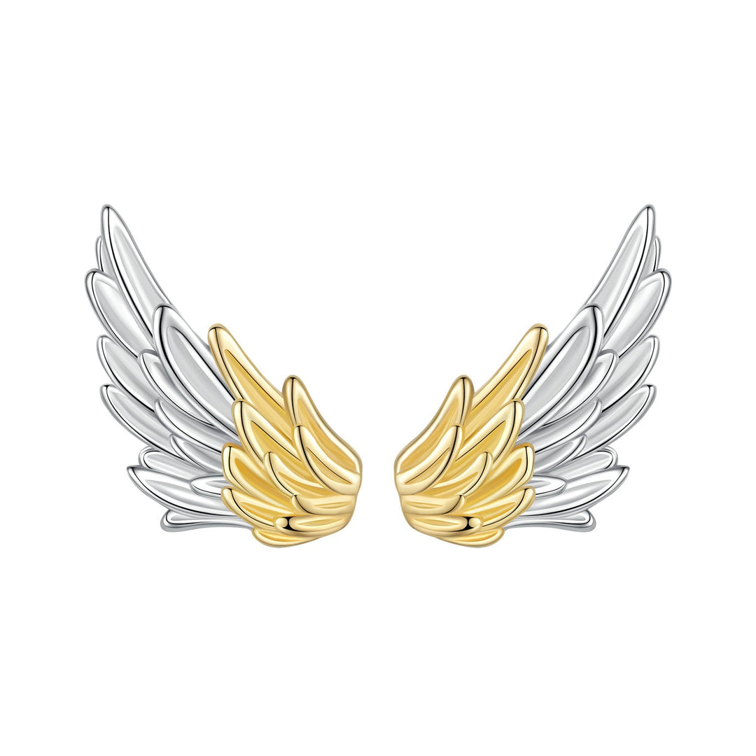 925 Sterling Silver Earrings with White Gold Plating for Women