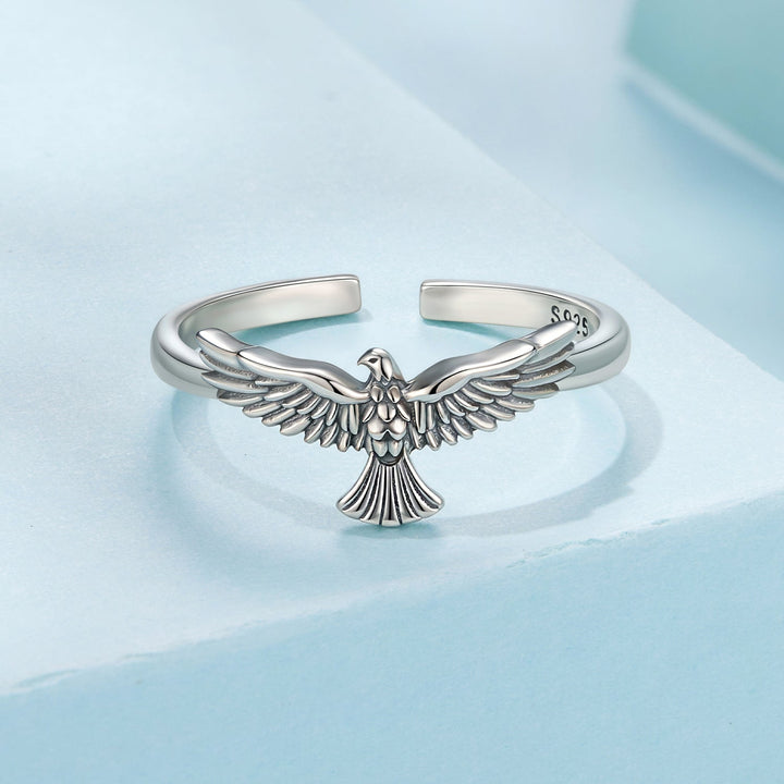 925 Sterling Silver Oxidized Ring for Men