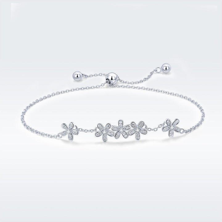 925 Sterling Silver Bracelet 22cm for Women