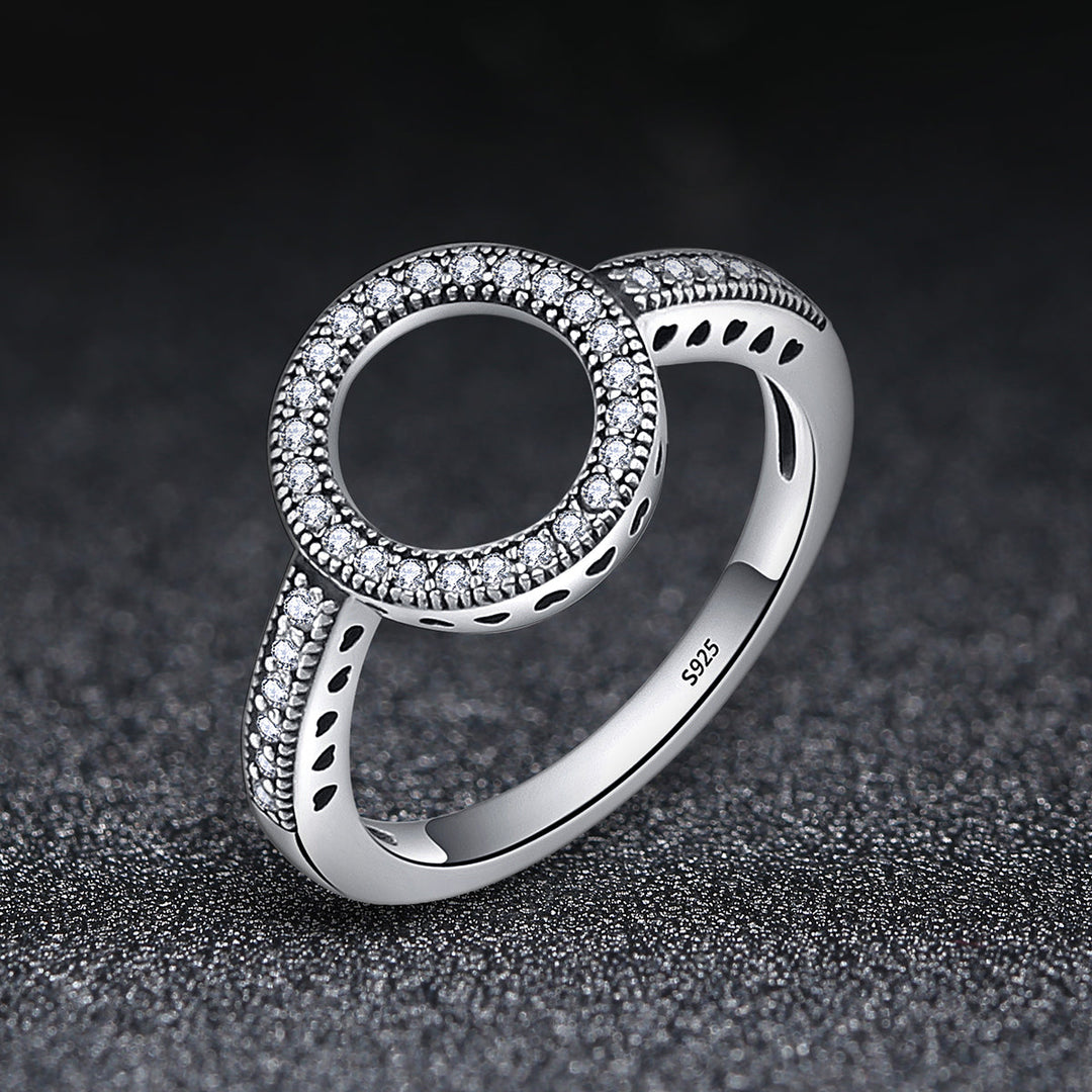 925 Sterling Silver Size 6.0 Ring for Women