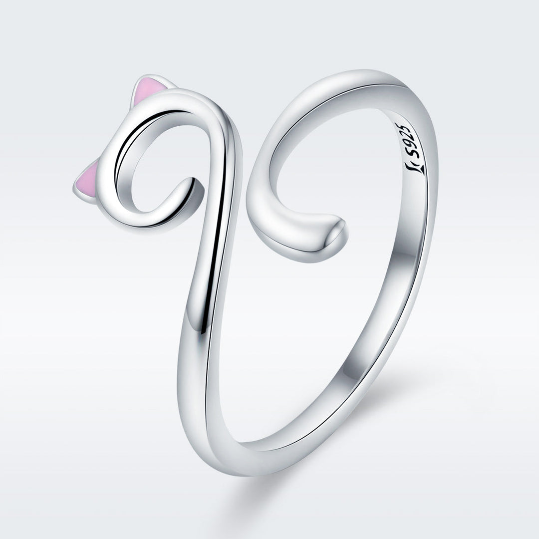 S925 Sterling Silver Adjustable Ring for Women