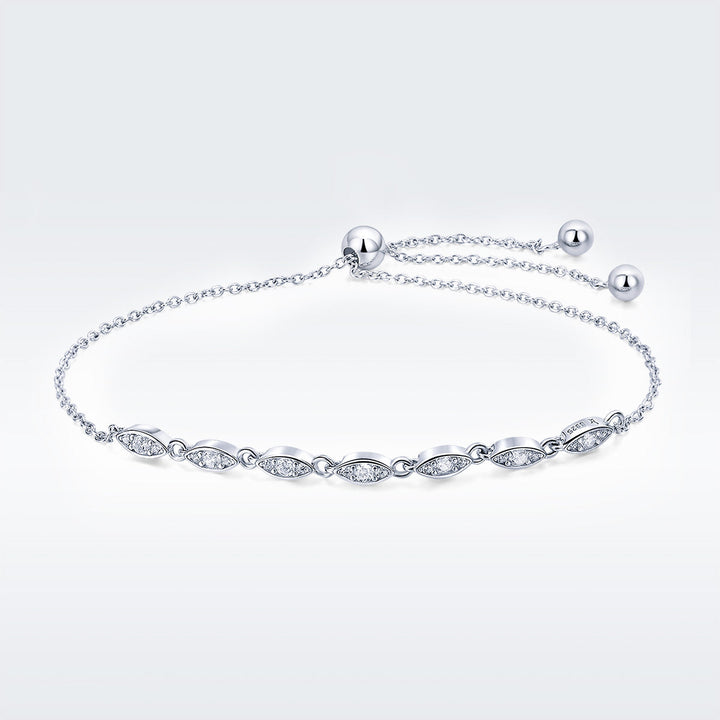 925 Sterling Silver Bracelet 22cm for Women