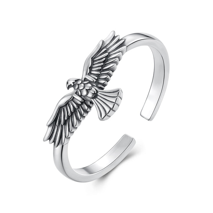 925 Sterling Silver Oxidized Ring for Men