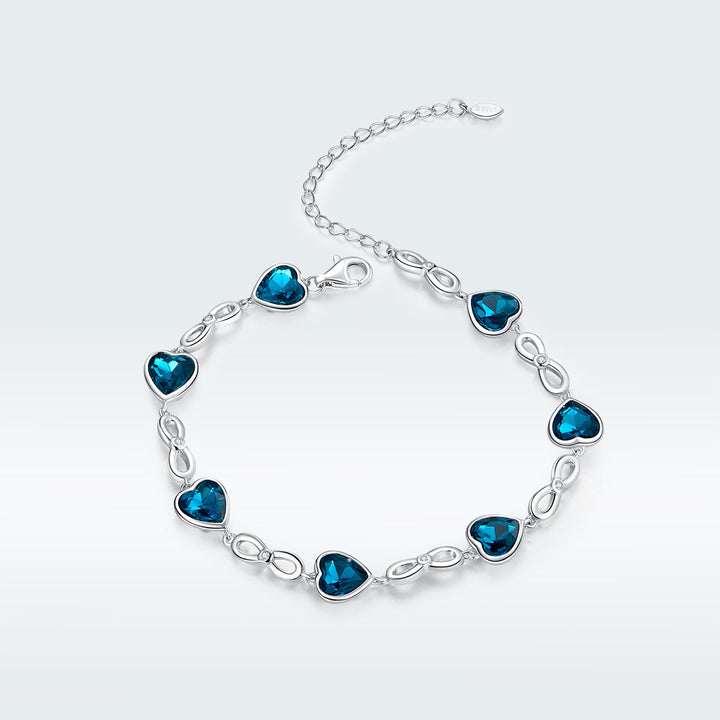 925 Sterling Silver Adjustable Bracelet for Women