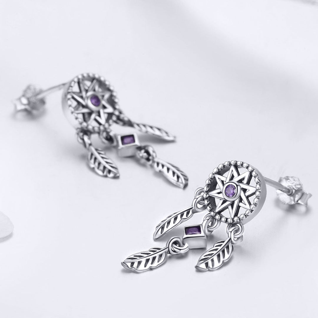S925 Sterling Silver Pavé Setting CZ Earrings