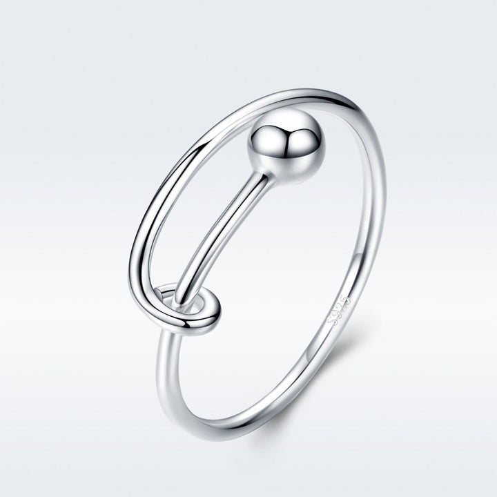 925 Sterling Silver Rings 0.4cm Width for Women