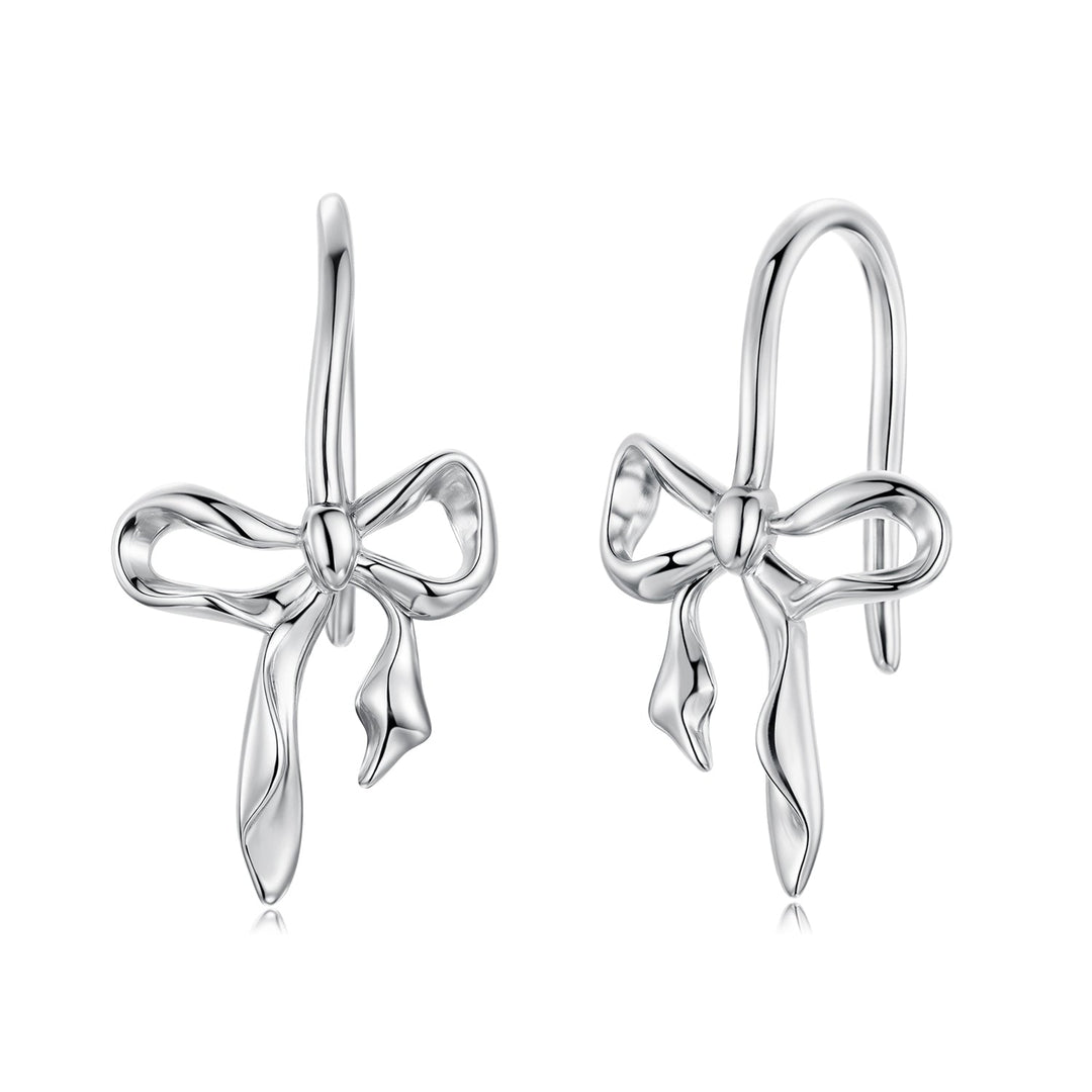 925 Sterling Silver Earrings 1.8cm x 1.0cm for Women