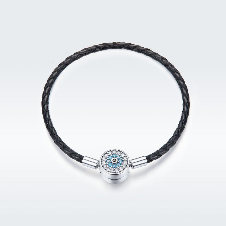 925 Sterling Silver Nan Style Bracelet Size 17.0