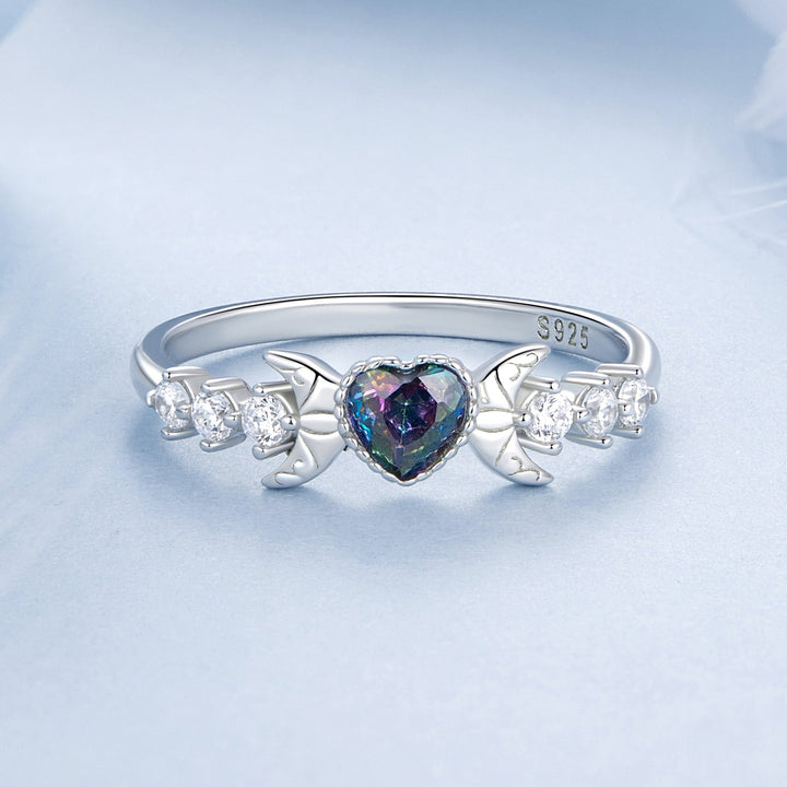 925 Sterling Silver Ring with Pavé Setting CZ, Size 7.0, Women’s Jewelry
