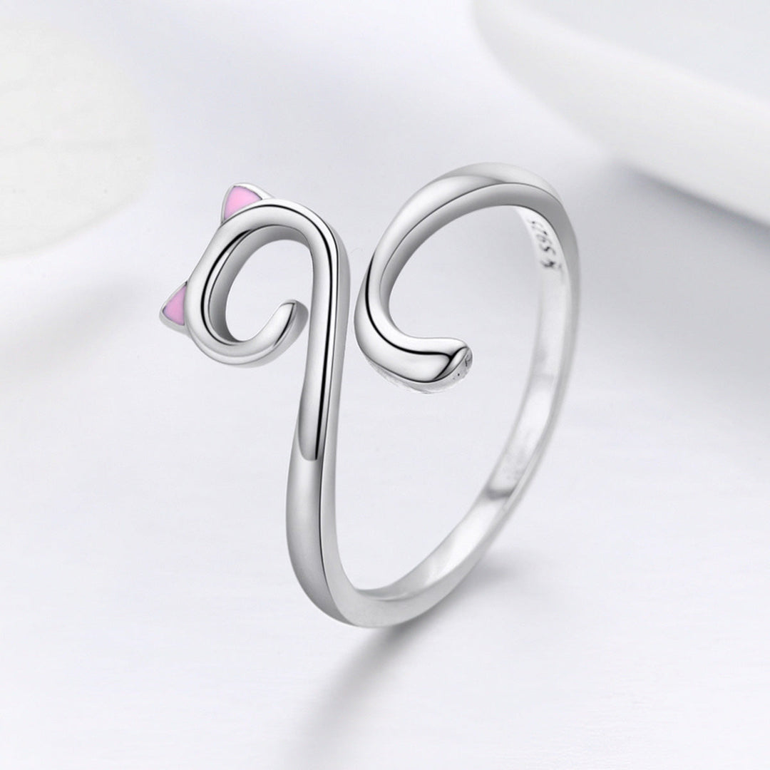 S925 Sterling Silver Adjustable Ring for Women