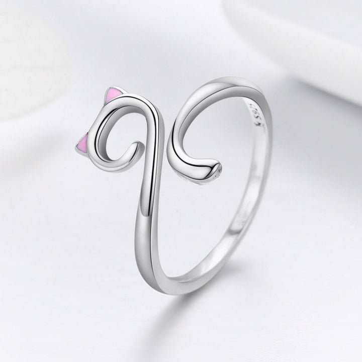 S925 Sterling Silver Adjustable Ring for Women