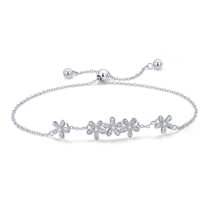 925 Sterling Silver Bracelet 22cm for Women