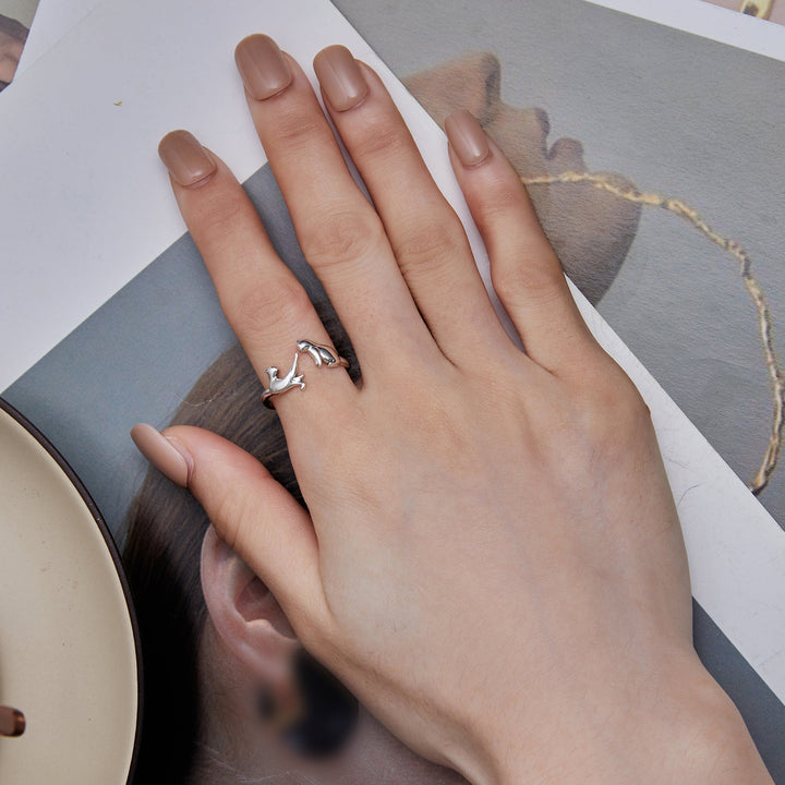 S925 Oxidized Silver 1.8mm Ring